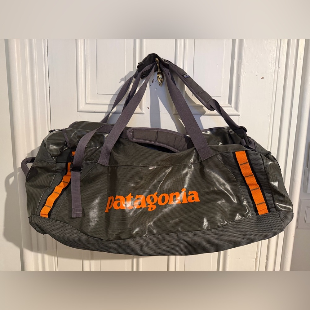 Patagonia Duffel, Grey and Orange